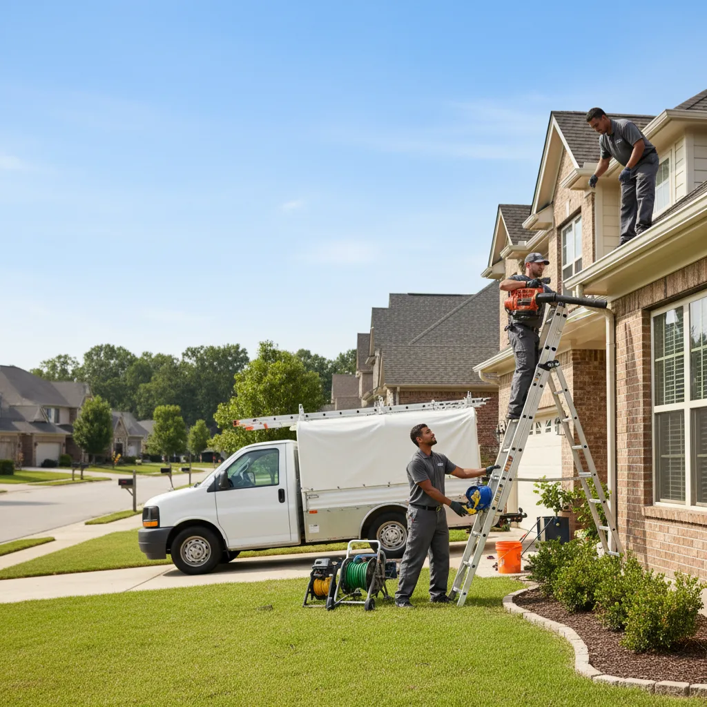 Home Gutter Service in Hooks, TX near me